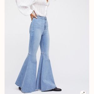 Free People flare jeans!